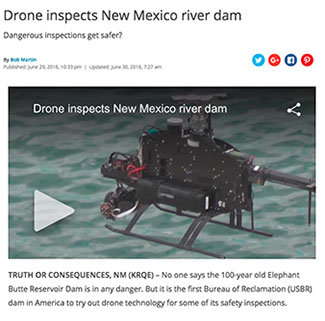 KRQE river dame inspection story